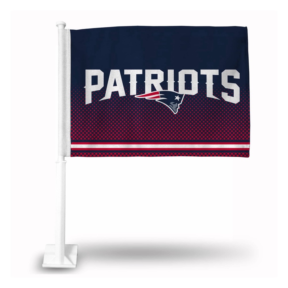 NEW! NFL New England Patriots Car Flag
